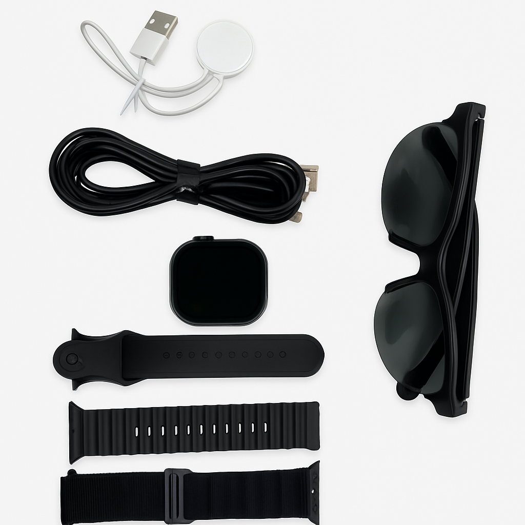 Smartwatch  Ultra + Ai Sunglasses