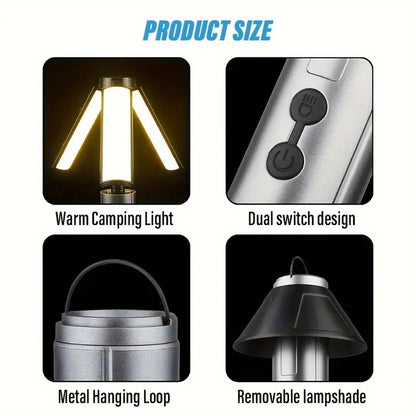 Multi-Functional Camping Telescopic Light