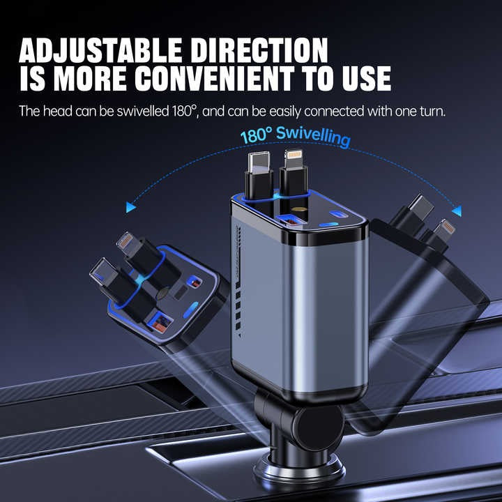 Retractable Car Charger