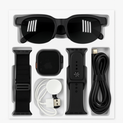 Smartwatch  Ultra + Ai Sunglasses